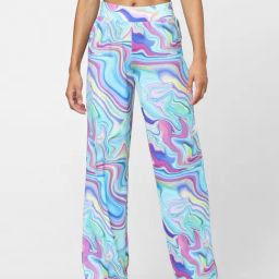 Only Multicolor Slim Fit Trousers-image-34