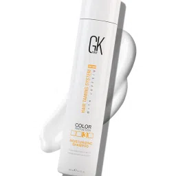 GK Hair Color Protection Moisturizing Shampoo and Serum Combo image 4