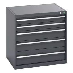 Bott 5 Drawer Sheet Steel Floor Standing Cabinet 800x650x800 mm, 40020025.77v-image-74