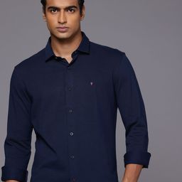 Louis Philippe Sport Pure Cotton Super Slim Fit Casual Shirt-image-92