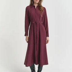 GANT Red Regular Fit Dress-picture-3