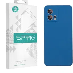 Sprig Liquid Silicone Back Cover for MOTOROLA EDGE 30 FUSION (Blue)-image-10