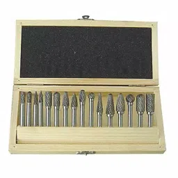 Westward Carbide Bur Set Double Cut 6.35 mm (1/4 inch), 2LYT1-image-57
