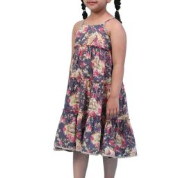 Biba Girls Black Cotton Kurti-image-73