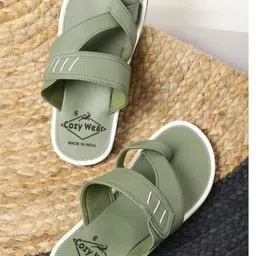 Cozy Wear Men Black Flip Flops-picture-28