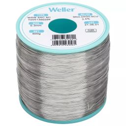 WELLER SOLDER, 96.5/3/0.5, 217 DEG, 0.3MM, 500G, T0051386599-image-27