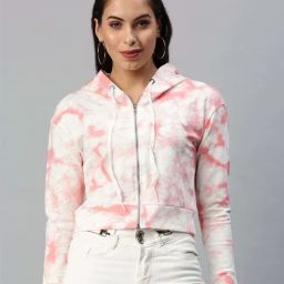 SHOWOFF White & Pink Printed Cotton Sweatshirt-image-34