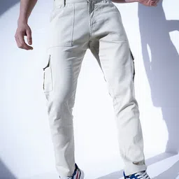 Hubberholme Men Easy Wash Cargo Trousers-image-78