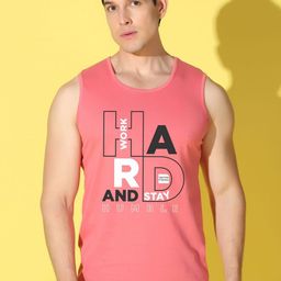 WOOSTRO Printed Gym Innerwear Vest VWS26 HARD PEACH-image-24