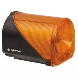 Werma Sounder Beacon 444 Series Yellow 24 V AC/DC IP65 Wall Mount 114dB at 1 Metre, 444.300.75-image-33