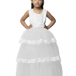 Wish little Net A-Line Maxi Dress-15