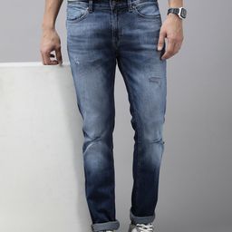 SPYKAR Men Rovers Mildly Distressed Heavy Fade Stretchable Jeans-image-62