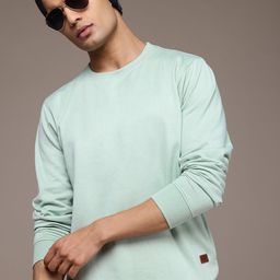 The Roadster Lifestyle Co. Solid Sweatshirt with Insert Pockets-image-22