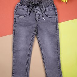 V-Mart Boys Heavy Fade Stretchable Jeans-image-6
