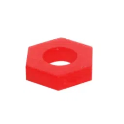 Supertek Hexagonal Silicon Rubber Safety Rider for 1000 ml Volumetric Flask, CH12525/5 (Pack of 10)-90