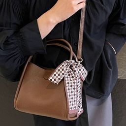 DressBerry PU Structured Handheld Bag-16