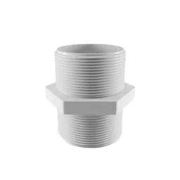 Finolex 2 inch UPVC Threaded Hex Nipple, 4791-12