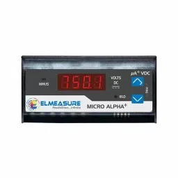 Elmeasure DC Voltmeter Full Scale Input, Accuracy Class 1 and Size 96x48 mm, MA0VDCP80000-47