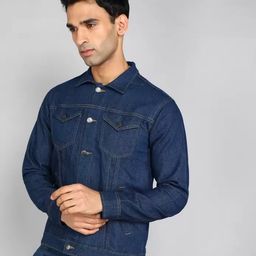 COMFITS Men Lightweight Denim Jacket with Patchwork-picture-52