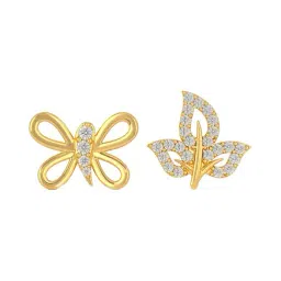 Joyalukkas 22 kt Gold Mismatch Earrings-image-10