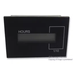 CURTIS INSTRUMENTS Hour Meter, 701L, 12-48V, 17470731B-01-48