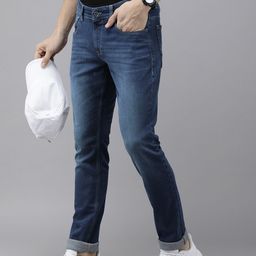 SPYKAR Men Blue Skinny Fit Low-Rise Light Fade Stretchable Jeans-image-98
