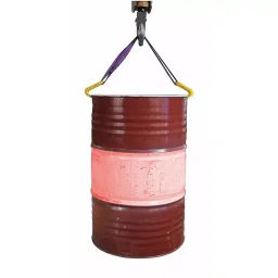 Dayton Drum Sling 2 Grip Points For 30 gal/55 gal/85 gal Drum Capacity Metal Vertical, 21VG53-image-28