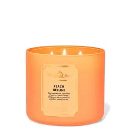 Bath & Body Works Peach Bellini 3-Wick Candle-picture-18