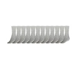 MUKHAKSH Grey Cotton Socks-image-72