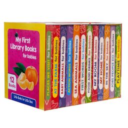 My First Library Board Books Pack of 12 - English-11