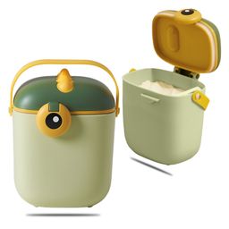 Bembika Milk Powder Storage Container with Scoop and Leveler - Green (800ml)-3