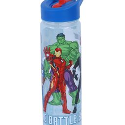Gluman Ninos Spout Sipper Bottle With Avengers Print Light Blue - 700 ml-image-25