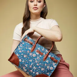 Fargo Canvas Laptop Handbag - Multicolor-picture-48