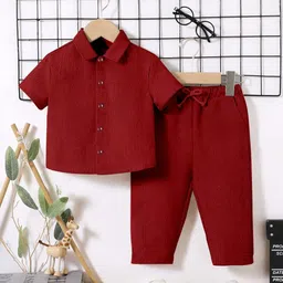 YK Boys Shirt with Trousers-image-20