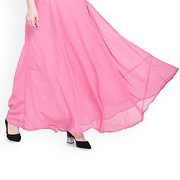 Warsian Flared Midi Skirt-image-82