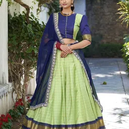 LOOKNBOOK ART Ready to Wear Lehenga & Blouse With Dupatta-picture-47