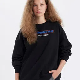 DeFacto Printed Sweatshirt-image-11