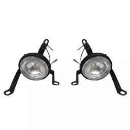 Auto Pearl Car Fog Lamp Light Set Compatible For Chevrolet Sail Sedan (Set of 2)-57