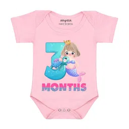 Arvesa 3 Month Baby Printed Bodysuit-image-73