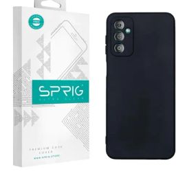 Sprig TPU Matte Back Cover for Samsung Galaxy F23 5G (Black)-image-89