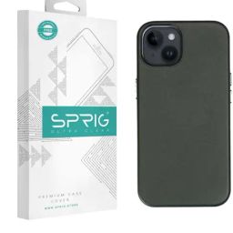 Sprig Leather Magnetic Back Cover for APPLE iPhone 14 Plus (Green)-image-59
