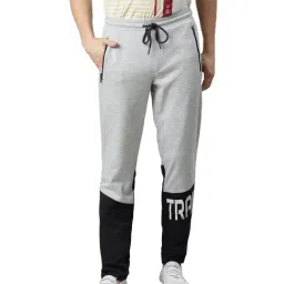 ALCIS Grey Cotton Trackpants-image-46