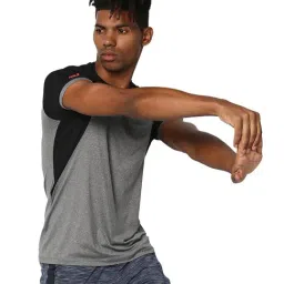 Rock.it Black & Grey Round Neck T-Shirt-image-93