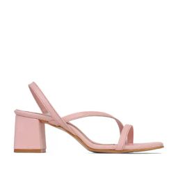 Elle Women's Pink Sling Back Sandals-image-65