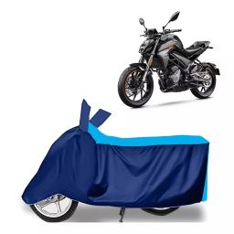 Auto Pearl Two Wheeler Cover for CFMoto 300NK - Cyan, Blue-image-36