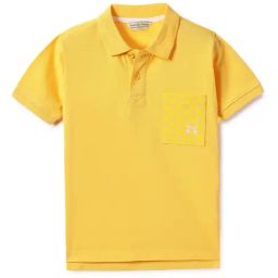 Tales & Stories Boys Yellow Cotton Regular Fit T-Shirt-picture-16