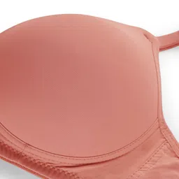 SHYAM SONS FLAIR Pack Of 2 PlainMould-Coverage Lightly Padded T-shirt Bra image 5