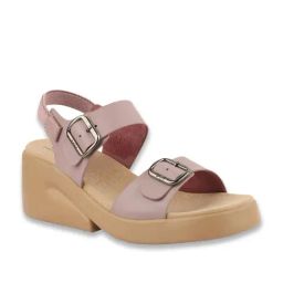 MediFeet Women's Onion Pink Sling Back Wedges-image-94
