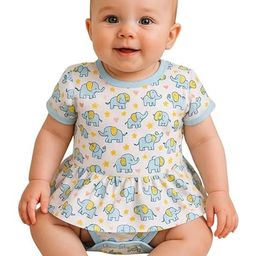 Adhigams Girls Printed Cotton Romper-image-77