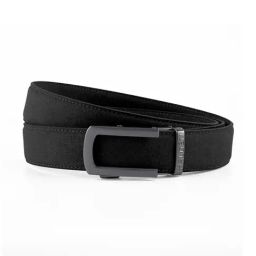 Halden Black  Casual Belt With Classic Pearl Buckle-picture-19